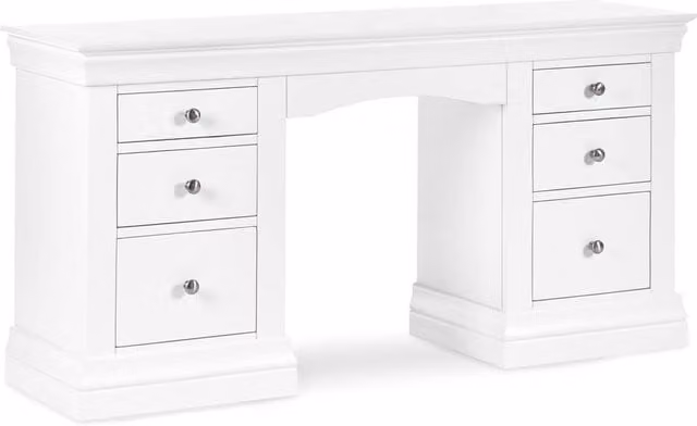 Cheshire Premium Ardena Dressing Table in Surf White and Soft White – 1