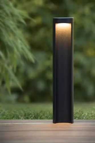 Lucide Combo Modern LED Outdoor Bollard Light in Black – 2