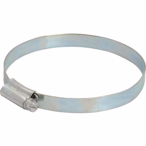 Faithfull Silver Zinc Galvanised Steel Hose Clips