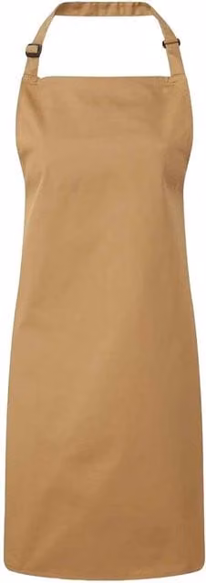 Premier Colours Full Apron in Camel Brown and Beige – 1