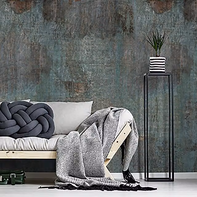 Grandeco New York Plain Industrial City Mural Wallpaper in Grey, Brown and Multicolour