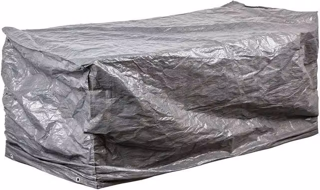VFM e-Store Waterproof Grey 2-Seater Garden Bench Cover