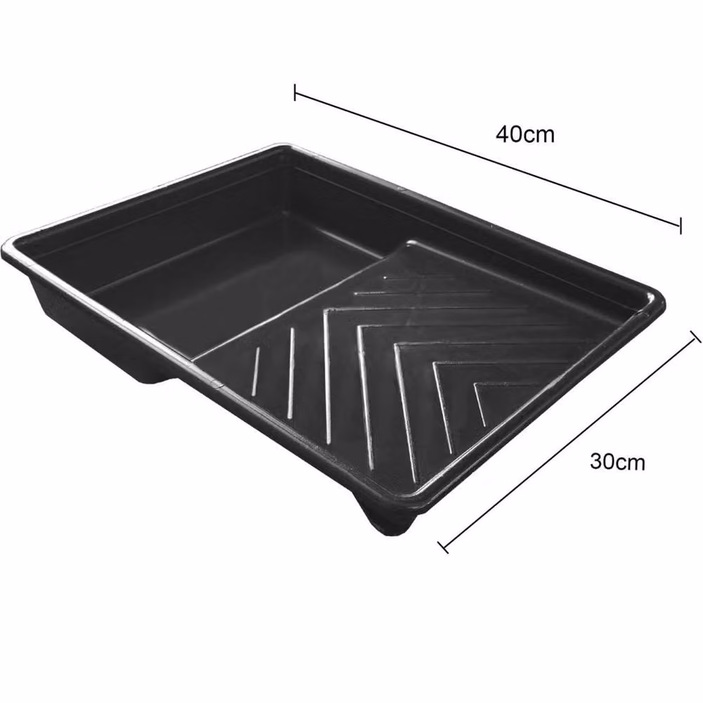 Hinsinc 20 Pack 9 Inch Paint Roller Trays in Black – 2