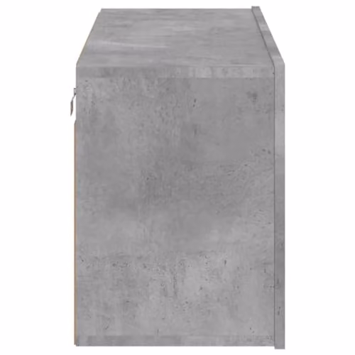 vidaXL Modern Wall-mounted TV Cabinet in Grey, W: 80 cm, D: 30 cm, H: 41 cm – 4