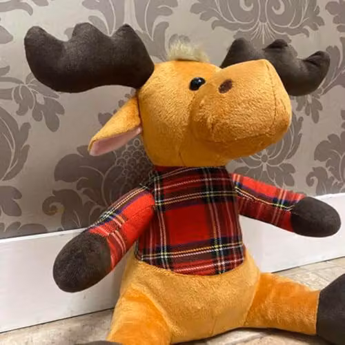 Minster Reindeer Doorstop in Brown, W: 15 cm, D: 15 cm, H: 27 cm – 2