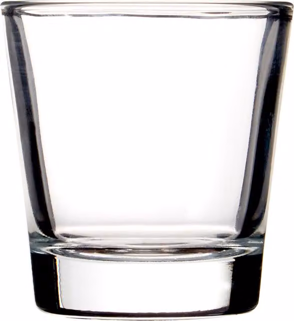 Orsina Set of 6 Transparent Glass Shot Glasses, 50ml – 2