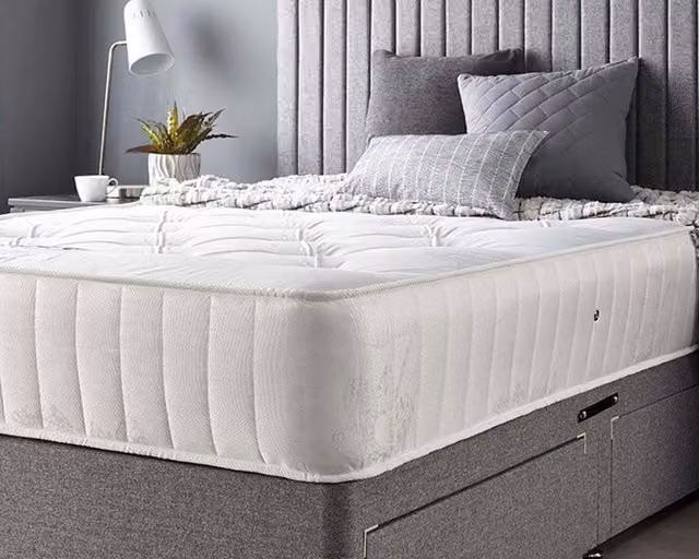 Catherine Lansfield 1000 Ortho Pocket Spring Mattress in White