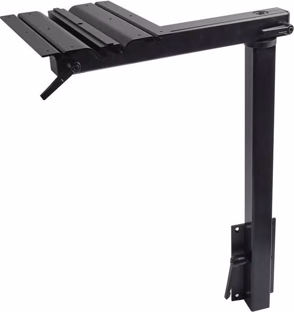 Nordara Detachable 360 Swivel Table Leg for Campervans and Caravans, Black – 1