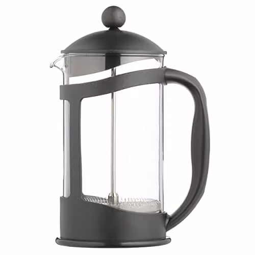 La Cafetiere Black Glass and Polypropylene Coffee Cafetiere
