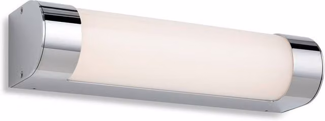 Firstlight Lima LED Bathroom Wall Light in Chrome with Opal Diffuser, 30 cm, IP44