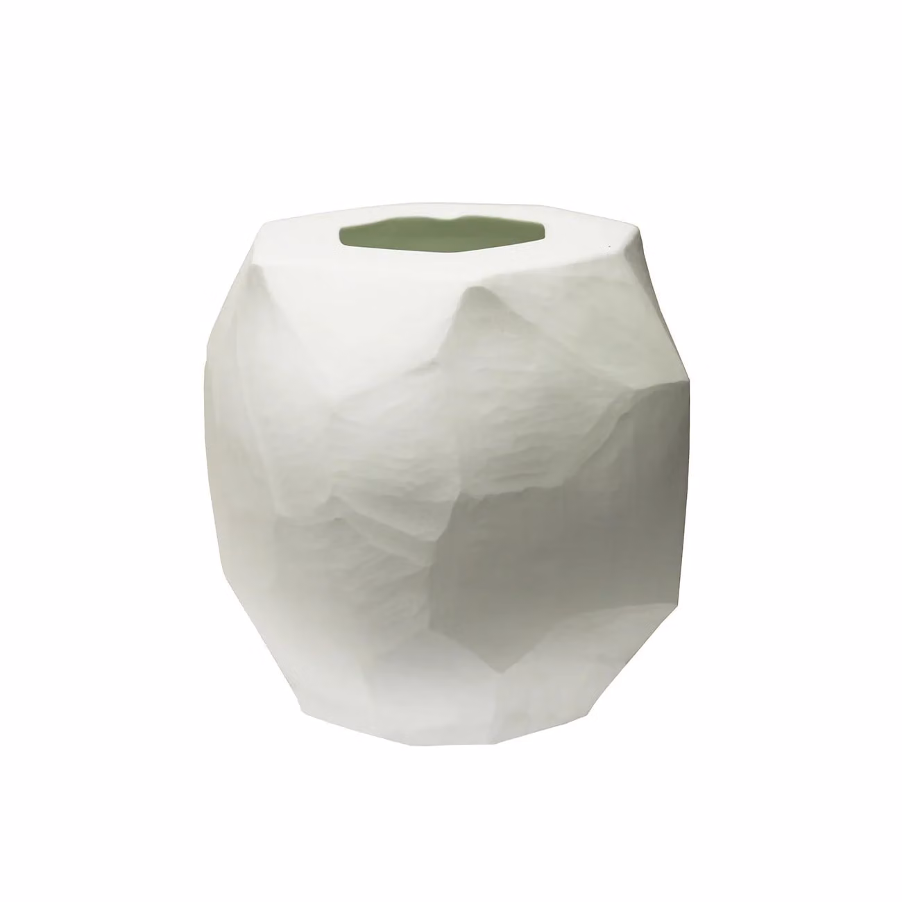 Dome Deco WILLOW White Ceramic Tabletop Vase