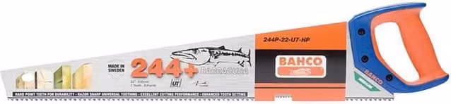 Bahco Barracuda Handsaw 550 mm 7 TPI Orange
