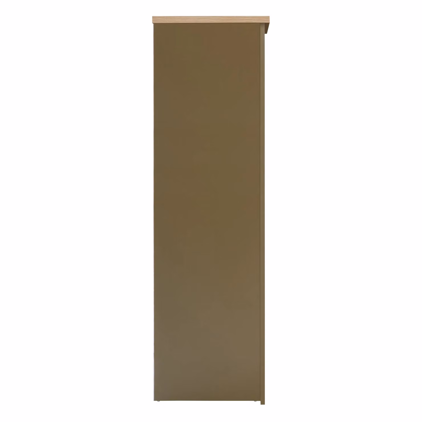 Birlea Highgate 2 Door Wardrobe in Olive Green and Oak with Shabby Chic Finish – 2