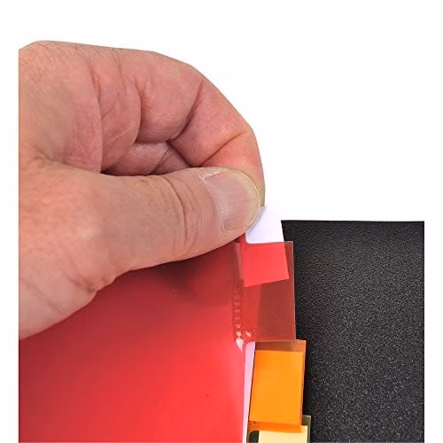 Exacompta Translucent Plastic A4 Dividers with 12 Blank Tabs – 5