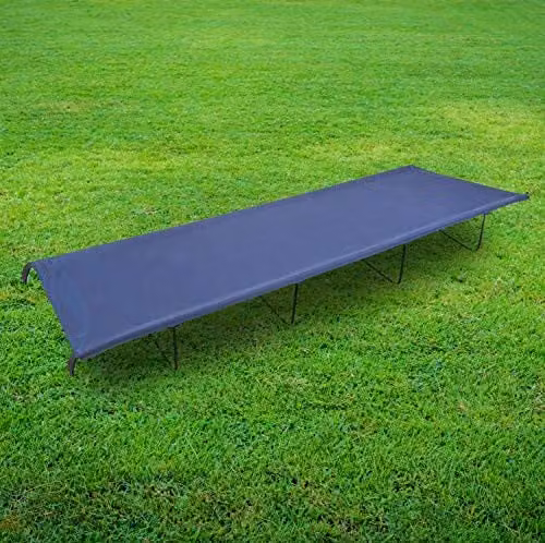 Milestone Camping 20240 4 Leg Folding Camping Bed, H18 x W59 x L180 cm – 6