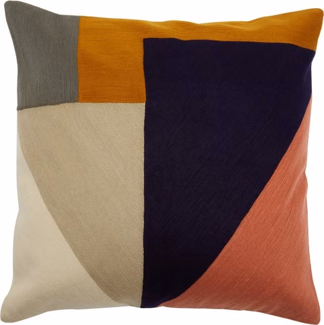 Orsina Bosie Ozella Abstract Graphic Square Cushion in Multicolour – 1