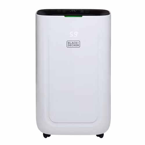BLACK+DECKER BXEH60014GB Smart Dehumidifier with App Control and 24 Hour Timer, White