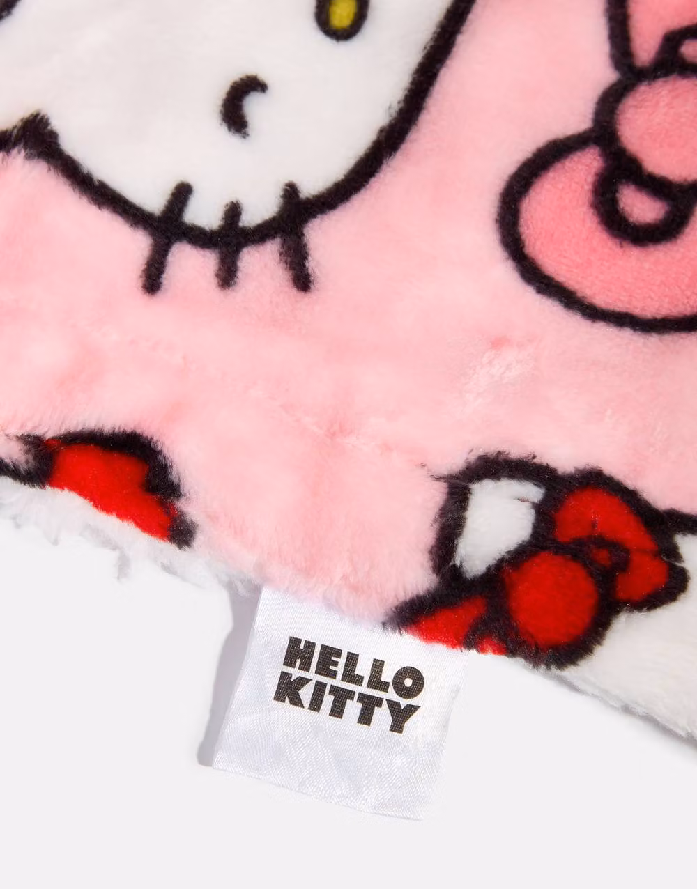 Skinnydip Hello Kitty Cherry Pink Floral Fleece Blanket, W/D/H: 130 x 150 cm – 3