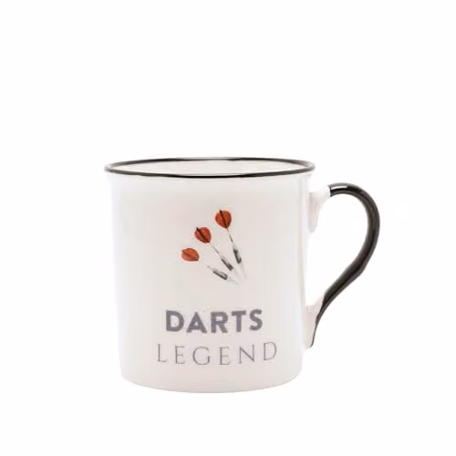 Widdop and Co White Ceramic Darts Mug – 1