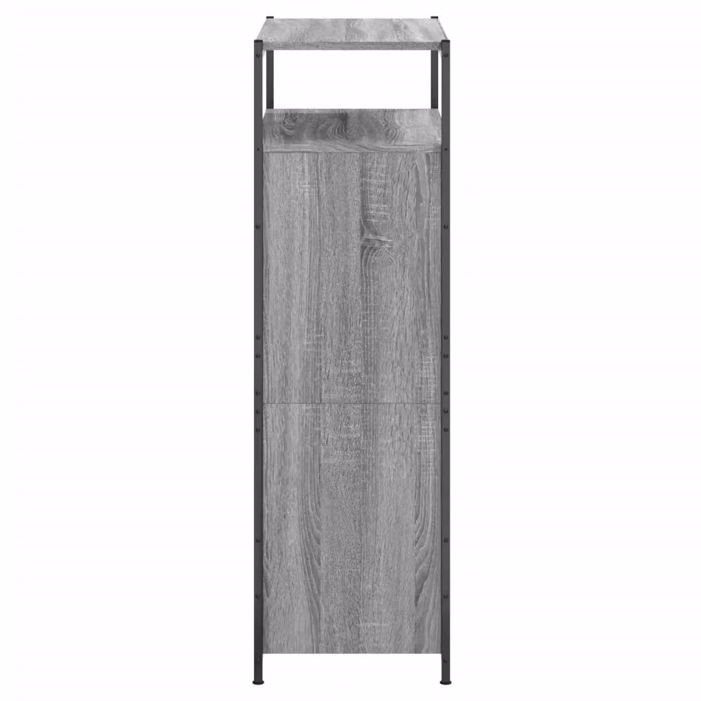 Berkfield Home Grey Sonoma Shoe Cabinet W/D/H: 75 x 34 x 112 cm – 4