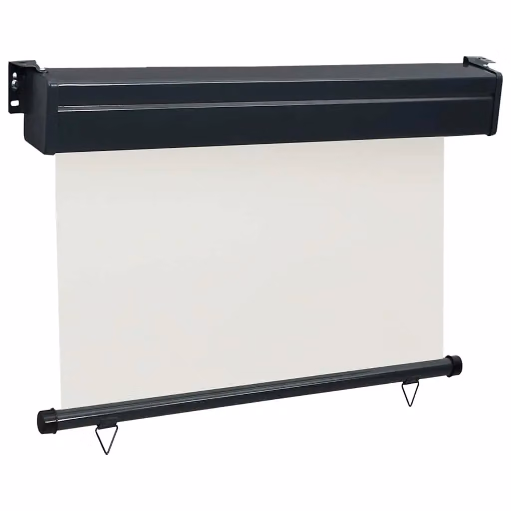 Berkfield Home Manual Balcony Side Awning in Beige, W/H: 105 x 250 cm – 2