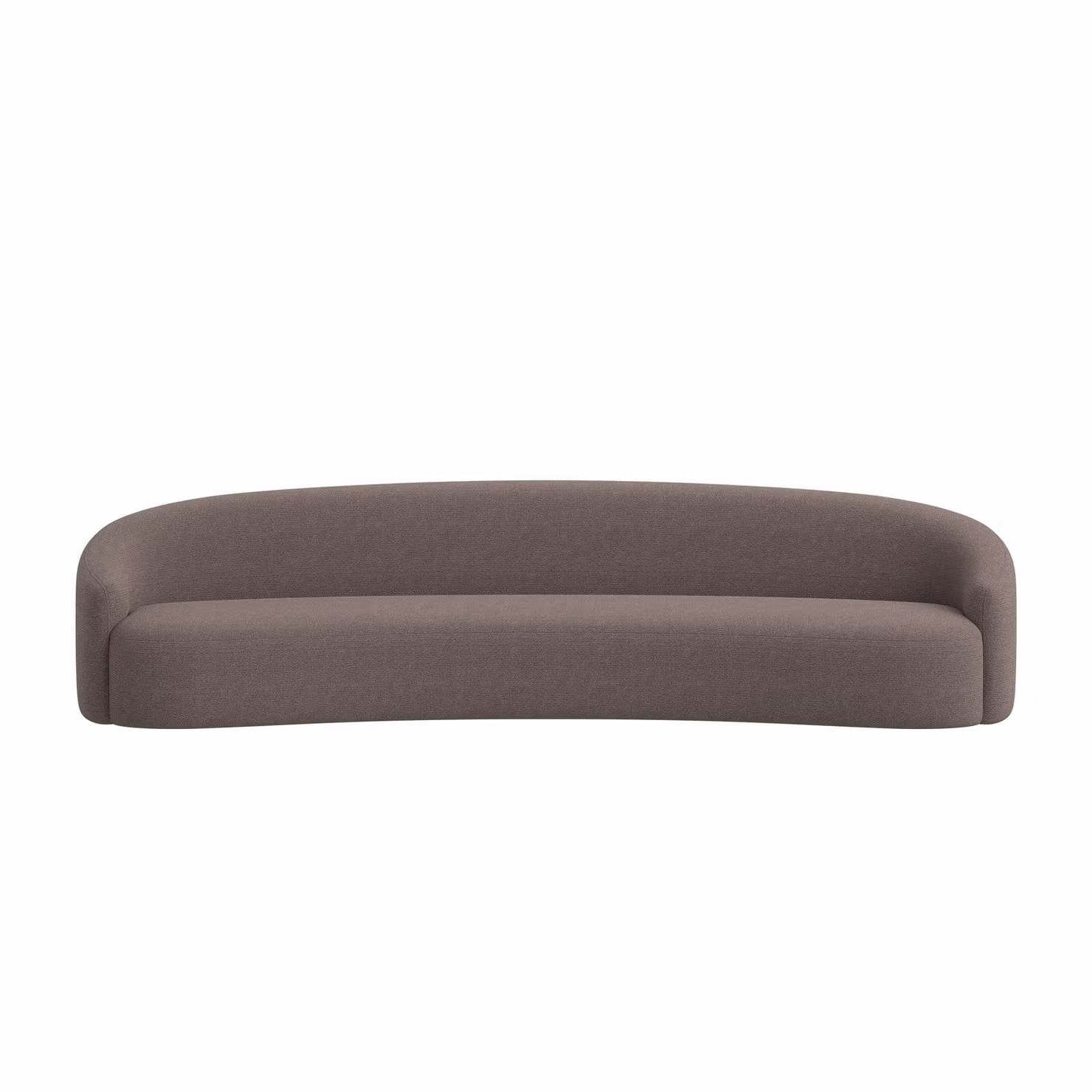 Dome Deco OSAN Upholstered Fabric Sofa in Grey