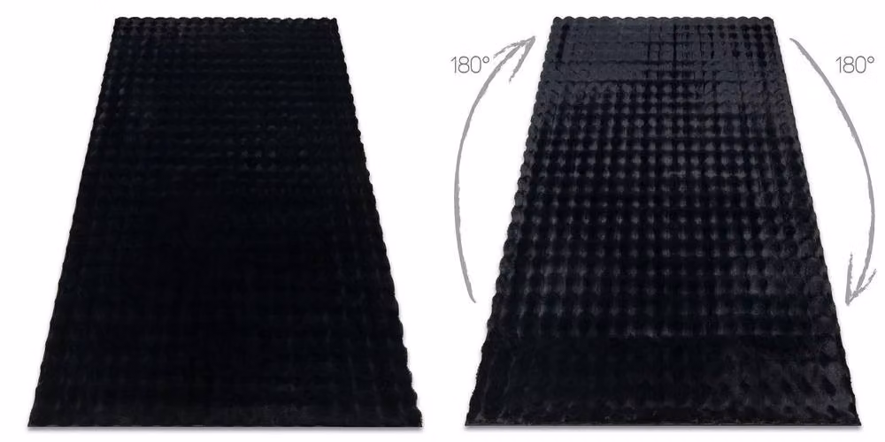 RugsX Bubble Rug in Black, W/D: 290 x 200 cm – 2