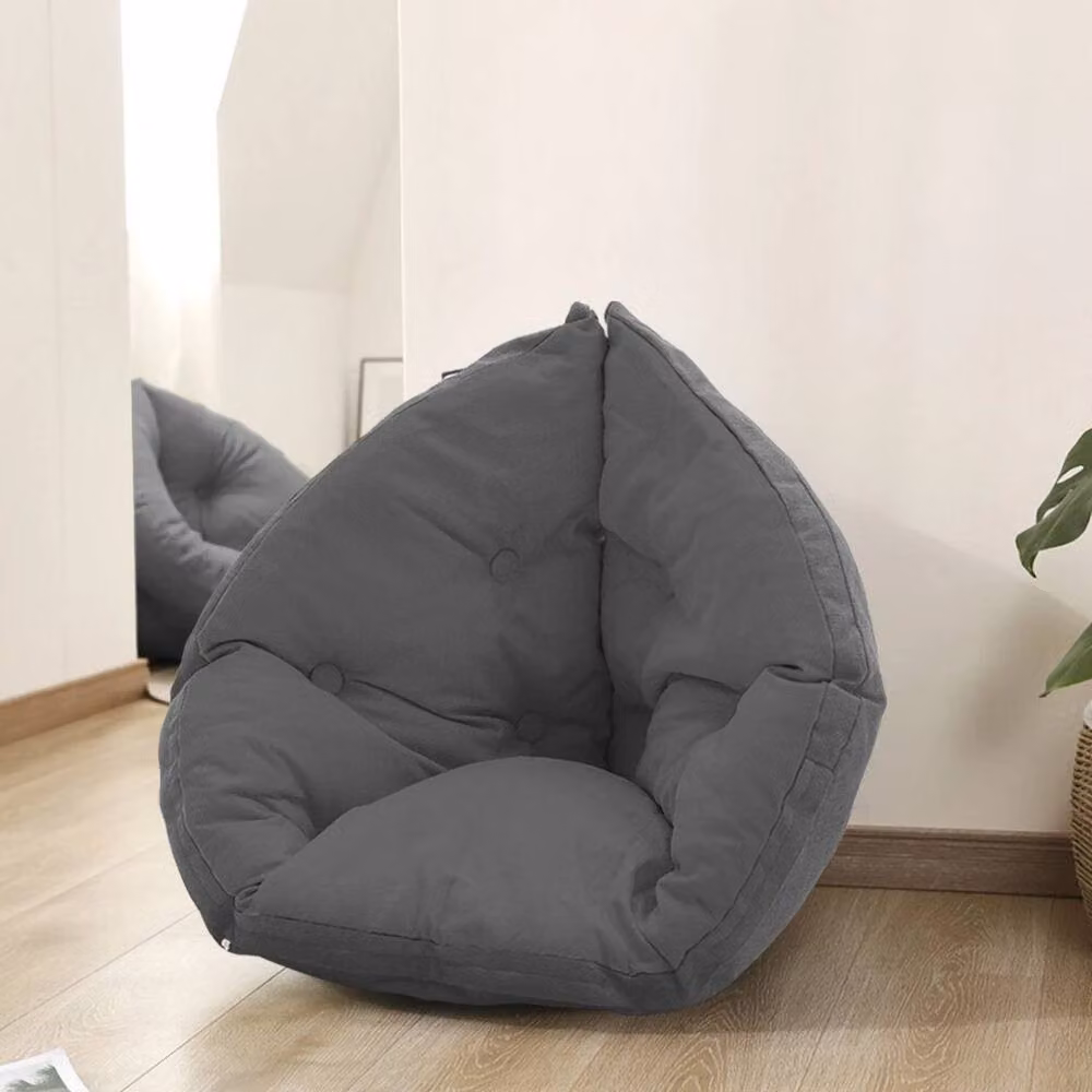 KORVIXA Grey Hanging Egg Chair Cushion Pad, Diameter: 100 cm – 3