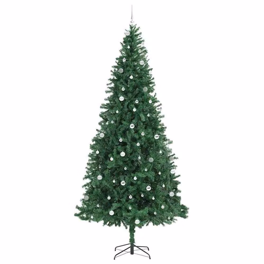 Berkfield Home Artificial Christmas Tree with 300 LEDs and Stand, Green, Height: 300 cm – 3