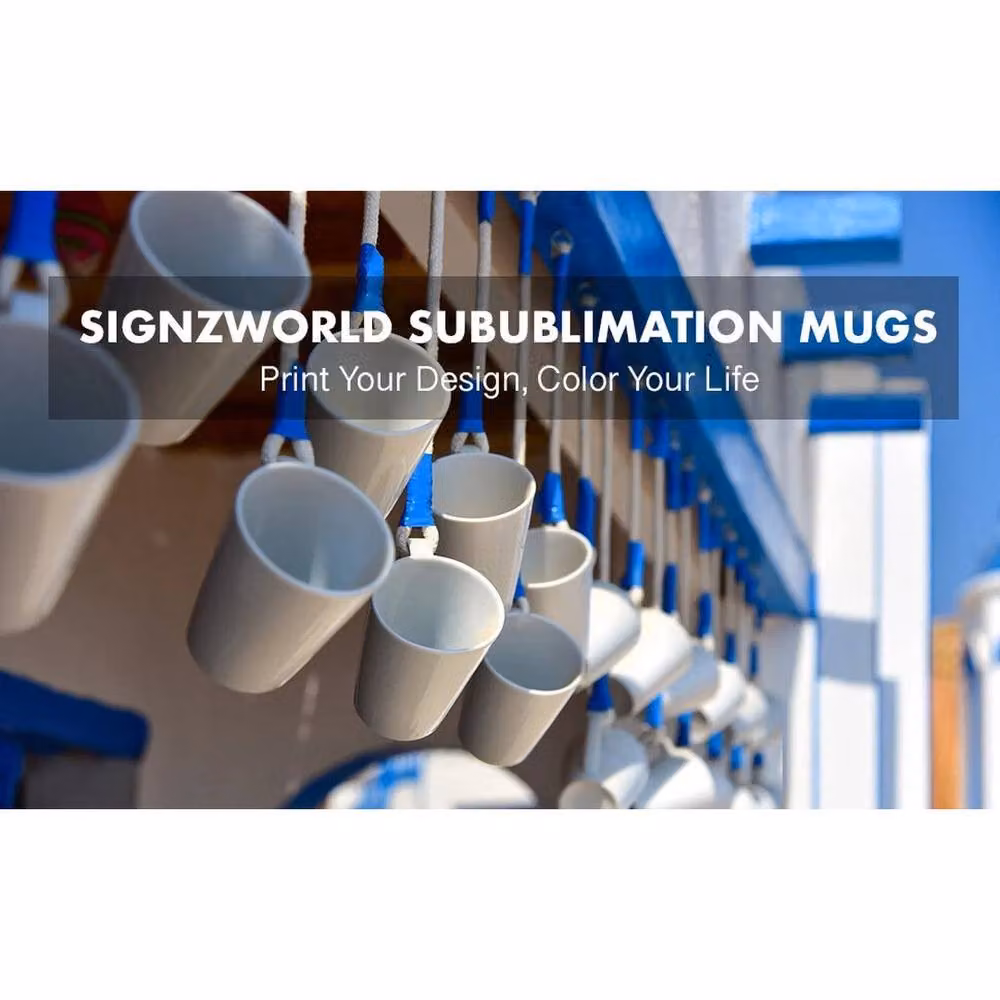 SPETLEK White Ceramic Sublimation Mugs, 11oz, Pack of 36 – 2