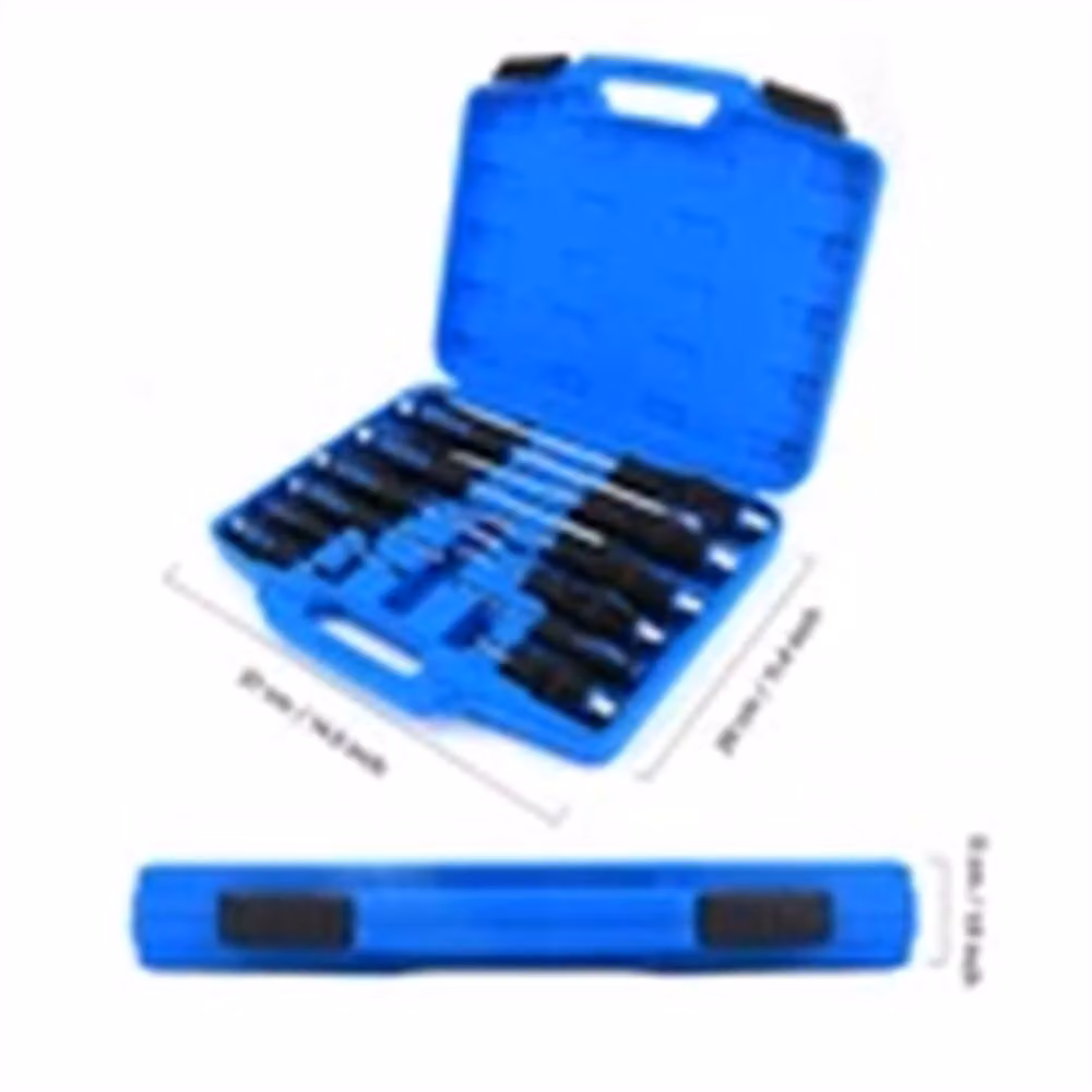 Nordara 12-Piece Anti-Slip Magnetic Manual Screwdriver Set in Blue and Black – 2