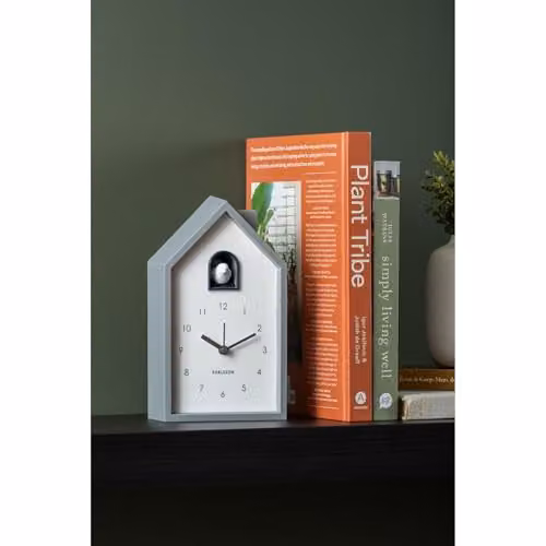 Zeller Present Karlsson Modern Cuckoo Wall Clock in Grey – 2
