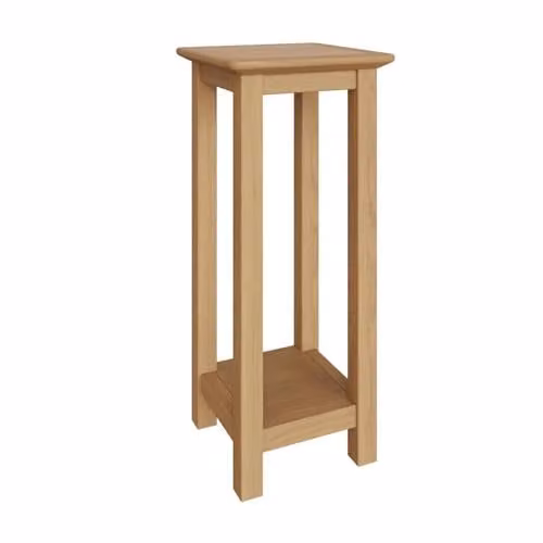 FWStyle Oak End Side Table in Brown, W/D/H: 55 x 27 x 24 cm