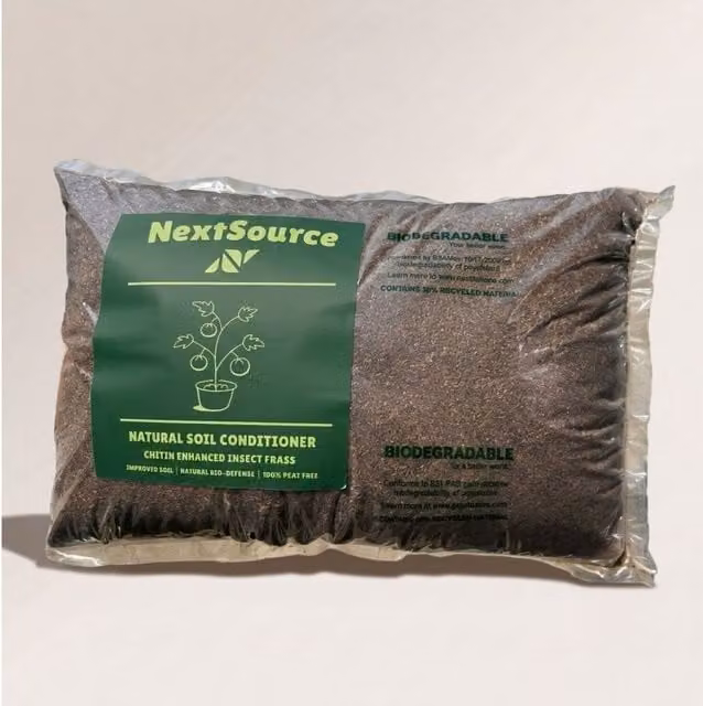 NextSource Organic Chitin-Enhanced Frass Natural Soil Conditioner and Improver, 1kg