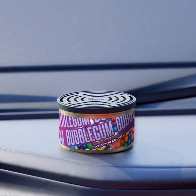 Frsh Scents Bubble-gum Scented Organic Tin Air Freshener, 42g – 1