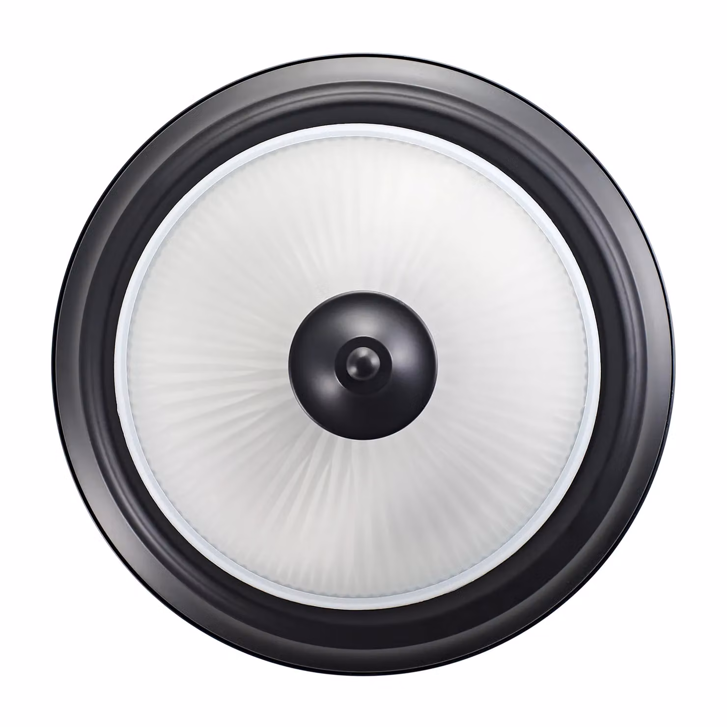 Happy Homewares Traditional IP44 Black Bathroom Ceiling Light with Transparent Glass Shade – 2