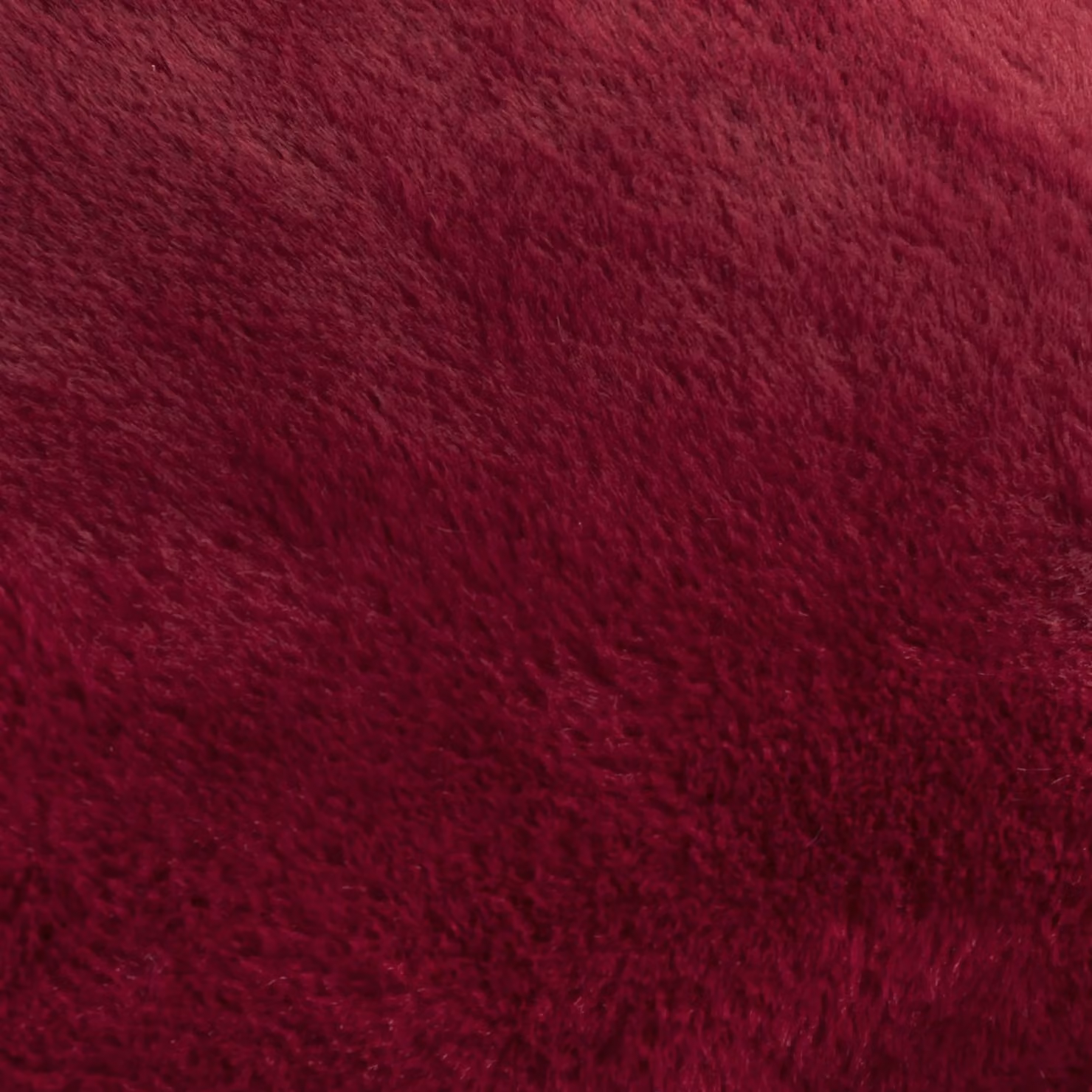 Riva Home Furn Kallu Reversible Faux Fur Square Decorative Cushion in Red and Pink, W/D/H: 55 x 55 x 55 cm – 5