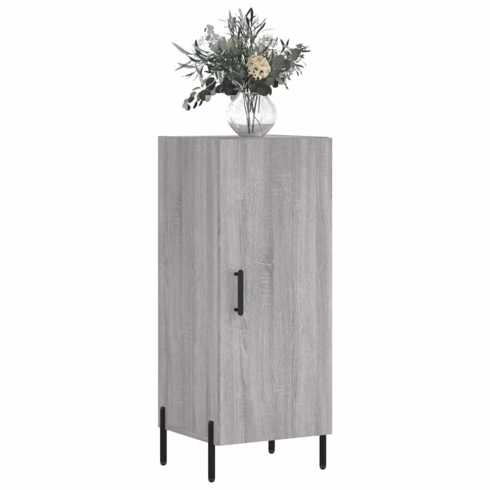 Berkfield Home Grey Sonoma Sideboard in Engineered Wood, W/D/H: 34.5 x 34.0 x 90.0 cm – 2