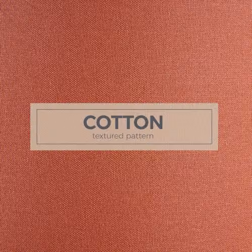 Ruma Terracotta Cylinder Cotton Lampshade for Table and Floor Lamps, Burnt Orange, Diameter: 30.48 cm – 2