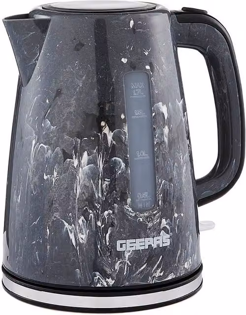 Geepas SKYE Collection 1.7 l Cordless Kettle 2200W in Black – 1