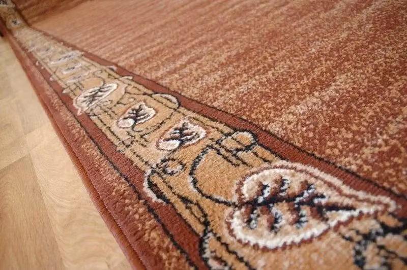 RugsX Bcf Feliks Runner in Brown, W: 120 cm, L: 420 cm – 2