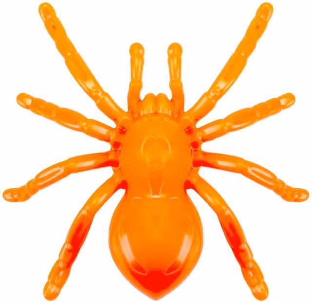 VFM e-Store Light Up Spider with Suction for Halloween Parties in Black and Orange – 1