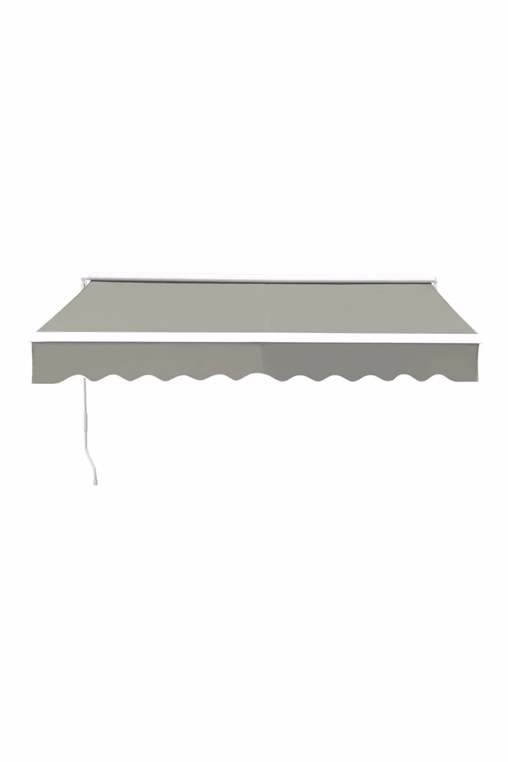 H&O Direct Grey Retractable Polyester Patio Awning for Windows and Doors – 2
