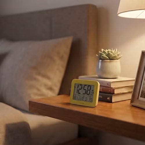 Acctim Otto Superbrite Digital Bedside Alarm Clock in White – 2