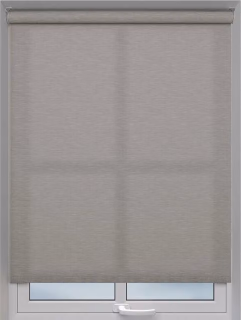 Terrys Kaya Made to Measure Grey Semi-Transparent Textile Roller Blind