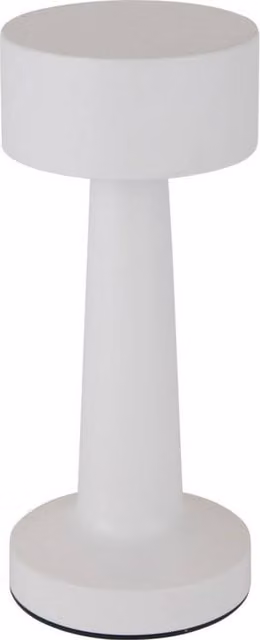 Floso Aludra Rechargeable Dimmable Tabletop Lamp in White