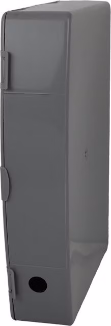 Deflecto Ultimate Magazine File in Grey Plastic