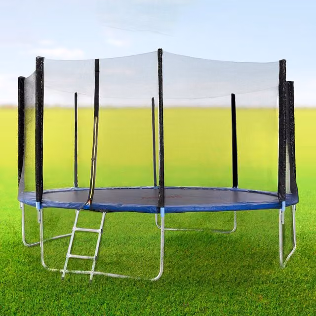 AREBOS Blue PVC Trampoline Edge Cover Spring Protection
