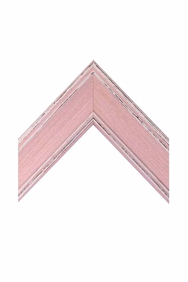 Frames & Mirrors 4U Scandi Blue Single Rectangular Photo Frame in Light Pink, W: 50.8 cm x H: 50.8 cm