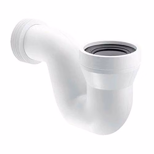 McAlpine 50mm White Horizontal Pushfit P Trap WCTRAP4P